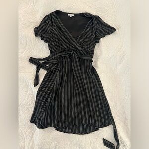 Black and White Mini Dress